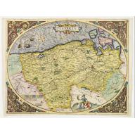 Old, Antique map image download for Flandria.