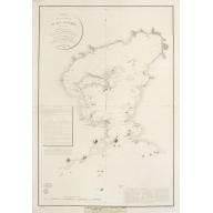 Old, Antique map image download for Plan de la Baie de Rio-Janeiro..