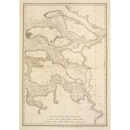 Old map image download for Untitled. [Chart of Zeeland extending as far as Hellevoetsluis]
