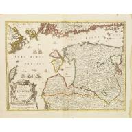 Old, Antique map image download for Nova Totius Livoniae accurata Descriptio.