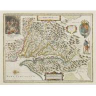Old, Antique map image download for Nova Virginiae Tabula.