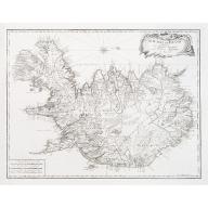Old, Antique map image download for Nyt Carte over Island..
