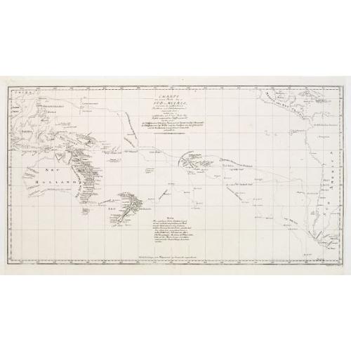 Old map image download for Charte von einem Theile des Süd-Meeres..