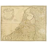 Old, Antique map image download for Carte des Provinces Unies des Pays Bas..