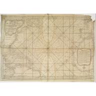 Old, Antique map image download for Carte Reduite de l'Ocean Occidental.