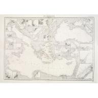Old, Antique map image download for Mer Méditerranée - Partie Est. [5322]