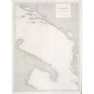 Old, Antique map image download for Mer Adriatique. Partie Sud.. [3976]