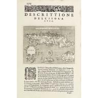 Old, Antique map image download for Descrittione dell'Isola Cuba.