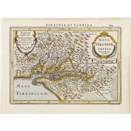 Old map image download for Nova Virginiae Tabula..