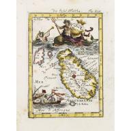 Old, Antique map image download for Isle de Malthe.