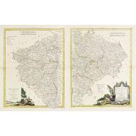 Old, Antique map image download for [2 maps] Parte Occidentale del Regno di Boemia Di Nuova Projezione.. / Parte Occidentale del Regno di Boemia Di Nuova Projezione..