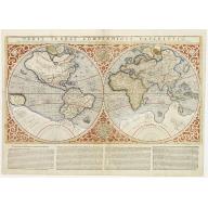 Old, Antique map image download for Orbis Terrae Compendiosa Descriptio.