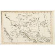 Old map image download for Charte von Mackenzie's Reisen von Montreal zu dem nördlichen Eis..
