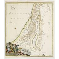 Old, Antique map image download for Facies Palaestinae Ex Monumentis Veteribus descripta ab Hadriano Relando.