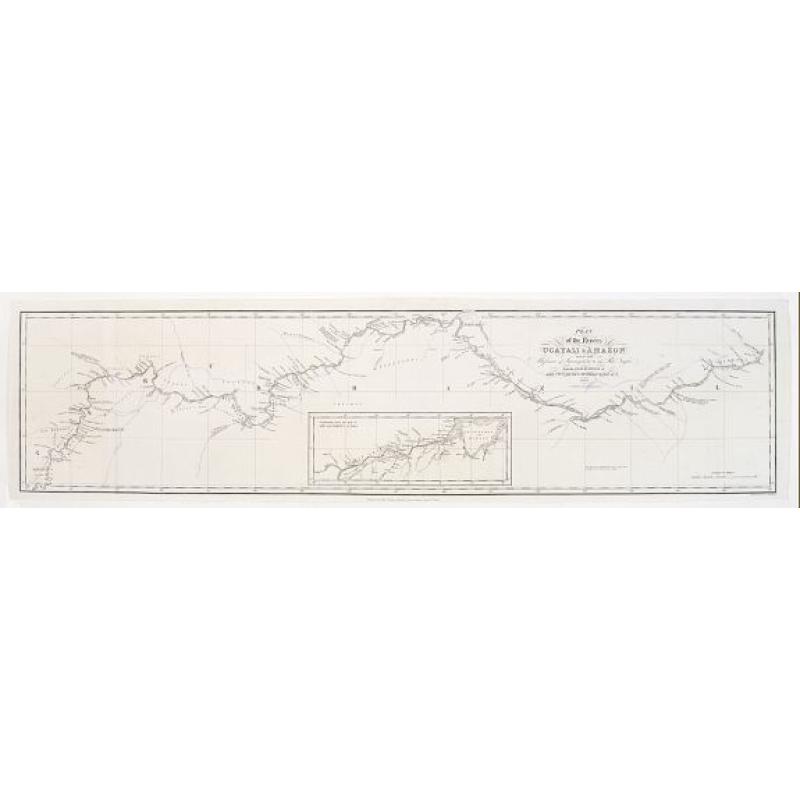 Plan of the Rivers Ucayali and Amazon from the Mission of Sarayacu to the Rio Negro, from the Observations of Lieut W.m Smyth & Mr Fred.k Lowe.