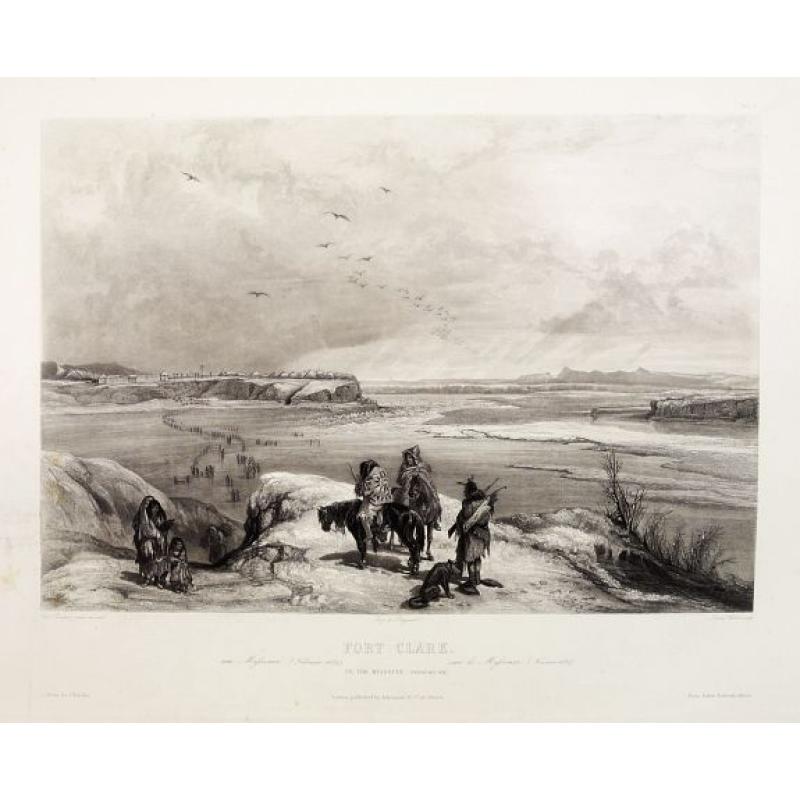 Fort Clark on the Missouri (February 1834)