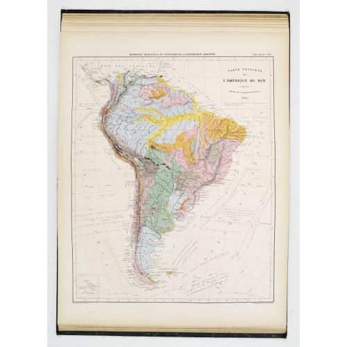 Old map image download for Atlas de la confederation argentine.