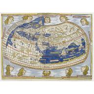 Old map image download for [Untitled world map] 'Insculptum est per Iohanne Schnitzer de Artmsheim' ]
