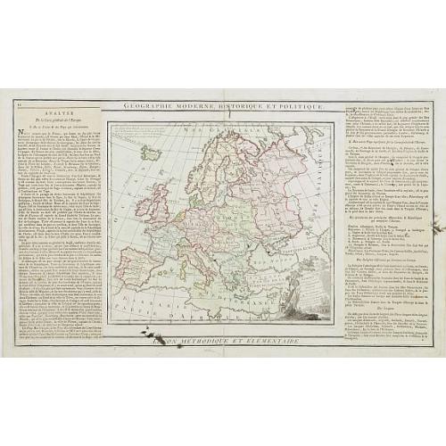 Old map image download for L'Europe Dressée. . .