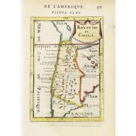 Old, Antique map image download for Royaume de Chili.