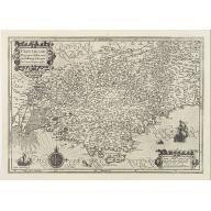 Old, Antique map image download for Provinciae, Regionis Galliae, vera exactissimaq. descriptio..