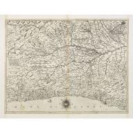 Old, Antique map image download for Descrittione del Piamonte Mon- / ferra, et la maggior parte della / Riuiera di Genoua, con jl territorio / Astesano, Alexandrino Tortonese, / Nouarese, et la maggior parte del ..