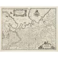 Old, Antique map image download for Russiae vulgo Moscovia dictae, Partes Septentionalis et Orientalis.