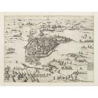Old, Antique map image download for [Gotha] GOTTA. Alli 25 di Gennaro 1567 su posto l'assedio sotto la gr: an fortezza..