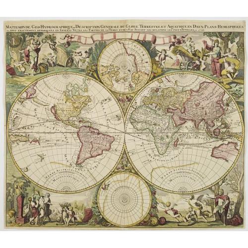 Old map image download for Mappe-Monde Geo-Hydrographique ou Description Generale du Globe Terrestre et Aquatique?