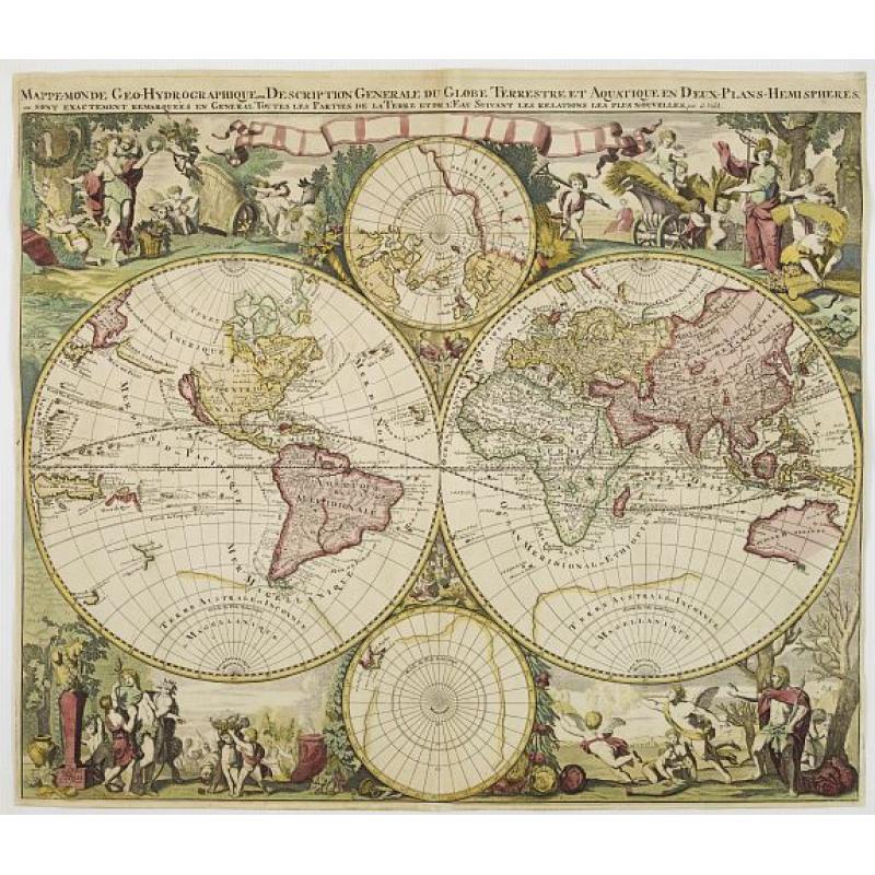 Mappe-Monde Geo-Hydrographique ou Description Generale du Globe Terrestre et Aquatique?