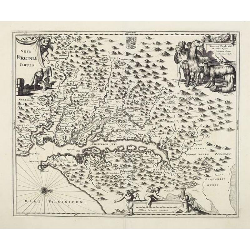 Nova Virginia Tabula.