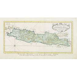 Nouvelle carte de l'Isle de Java.