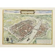 Old map image download for Civitas Francofordiana Ad Mo:
