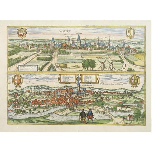 Old map image download for Soest. / Warborch.