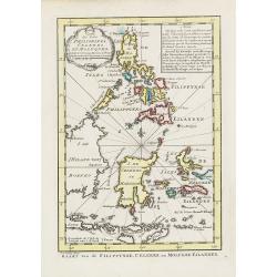 Carte des Isles Philippines Celebes et Moluques.