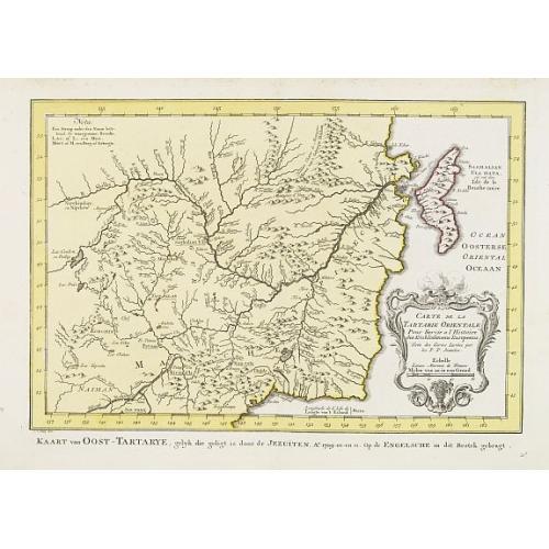 Old map image download for Carte de La Tartarie Orientale..