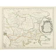 Old map image download for Carte de la Grece dressée sur un grand nombre de memoires..