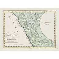 Old, Antique map image download for Suite de Perou Audience de Lima.