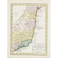 Old map image download for Suite du Bresil Depuis la Baie de Tous les Saints..