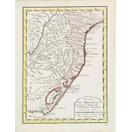 Old map image download for Suite du Bresil..