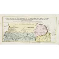Old map image download for Carte du Cours du Maragnon ou .. Amazones..