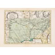 Old map image download for Carte de la Louisiane et Pays Voisins..