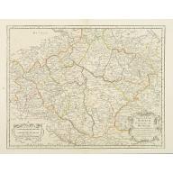 Old map image download for Konigreich Boheim. Royaume de Boheme. . .