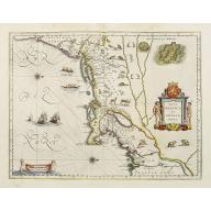 Old, Antique map image download for Nova Belgica et Anglia Nova.