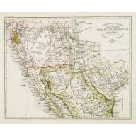 Old map image download for Vereinigte Staaten von Nord-America: Californien, Texas, und die Territorien New Mexico u. Utah.