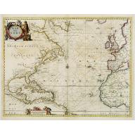 Old, Antique map image download for Mar del Nort.