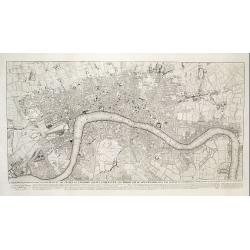 This plan of the cities of London and Westminster and Borough of Southwark, with the contiguous buildings..