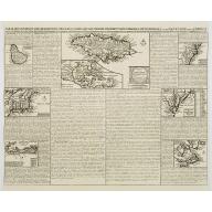 Old, Antique map image download for Carte qui contient..Iles & Terres..L'Amerique..Jamaique..