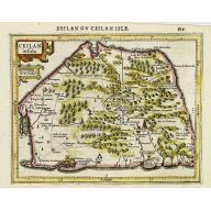 Old, Antique map image download for Ceilan insula.