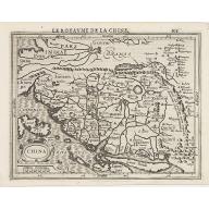Old, Antique map image download for China.